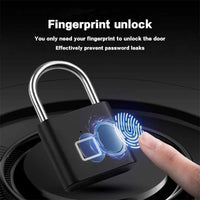 Keyless Freedom Fingerprint Padlock™