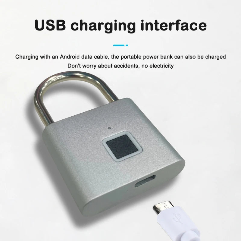 Keyless Freedom Fingerprint Padlock™