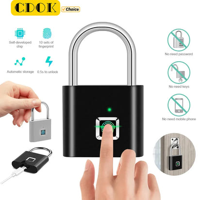 Keyless Freedom Fingerprint Padlock™